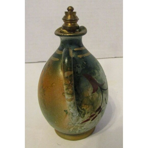 Rare Greek Perfume Bottle VintageCeramic Amphora Jug Venus with Stopper - Picture 4 of 6